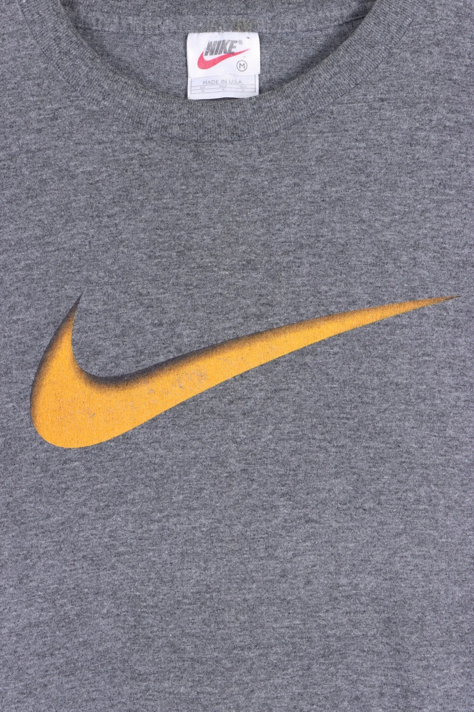 NIKE 3D Swoosh Logo T-Shirt USA Made (L)