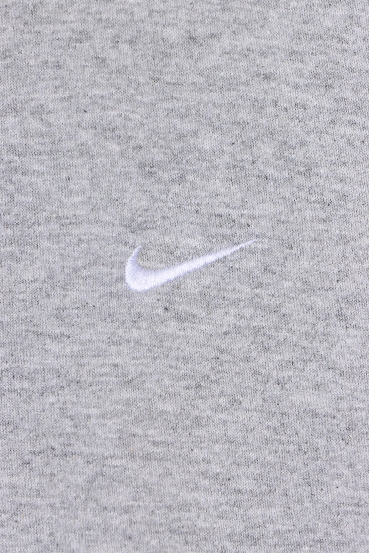 NIKE Grey Marle Swoosh Logo T-Shirt USA Made (M)