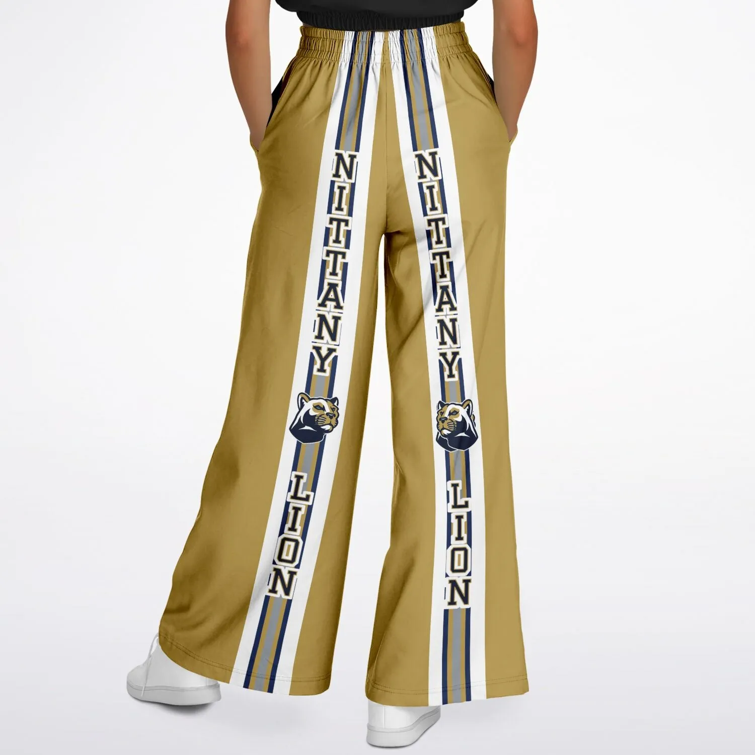 Nittany Gold Fleece Stretchy Phat Bellbottoms