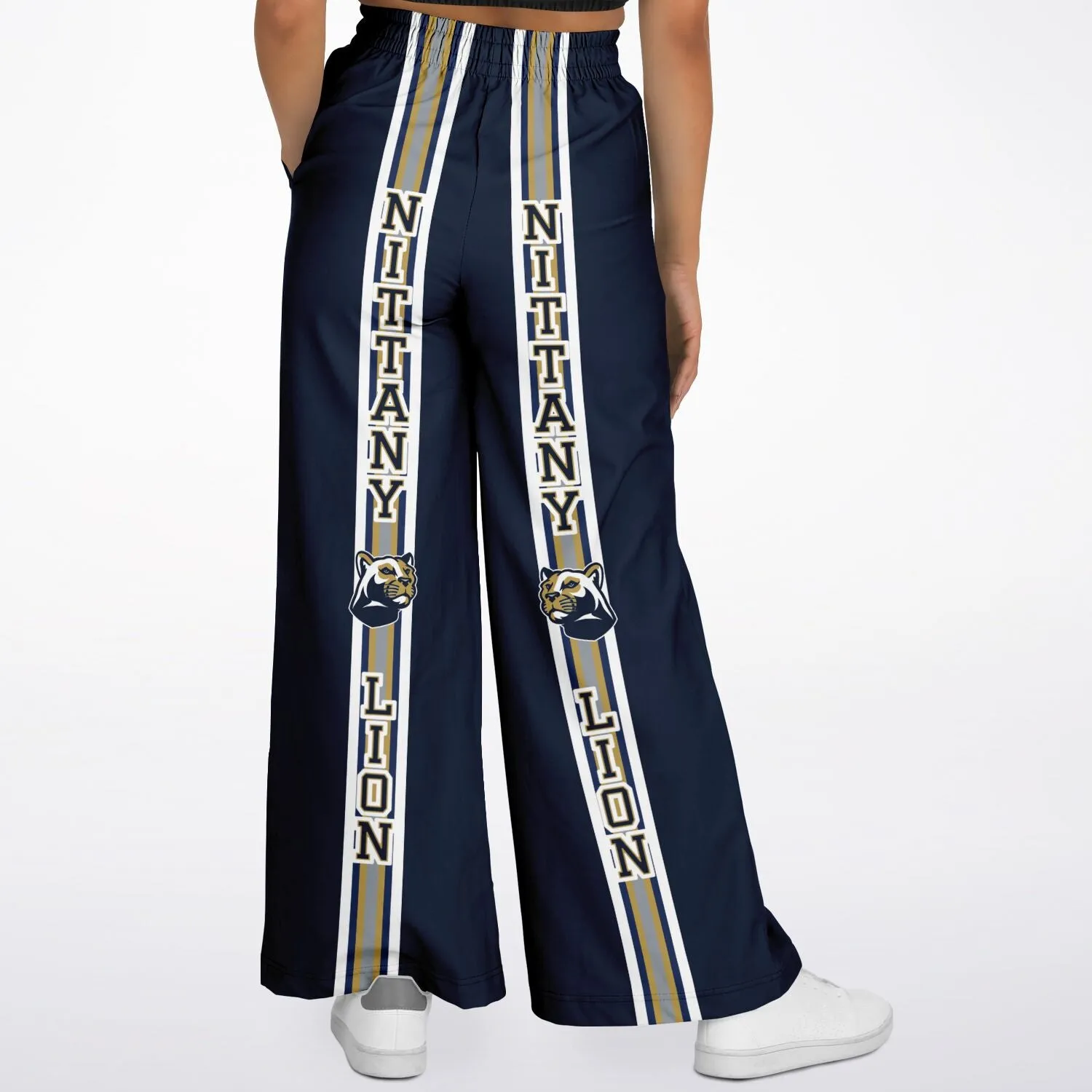 Nittany Lion Blue Fleece Stretchy Phat Bellbottoms