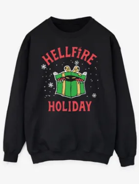 NW2 Stranger Things Hellfire Mens Black Sweatshirt | Sweatshirts & Hoodies | George at ASDA