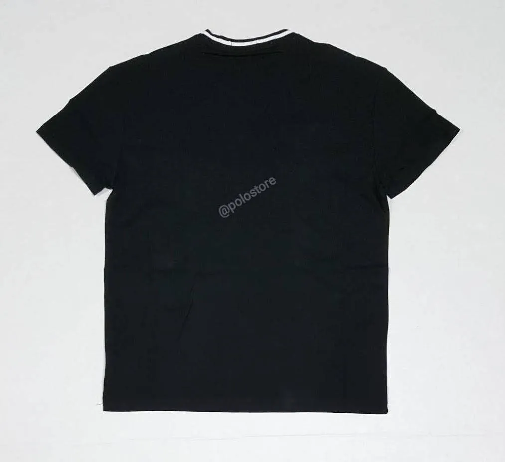 Nwt Polo Ralph Lauren Black Germany Small Pony Classic Fit Tee