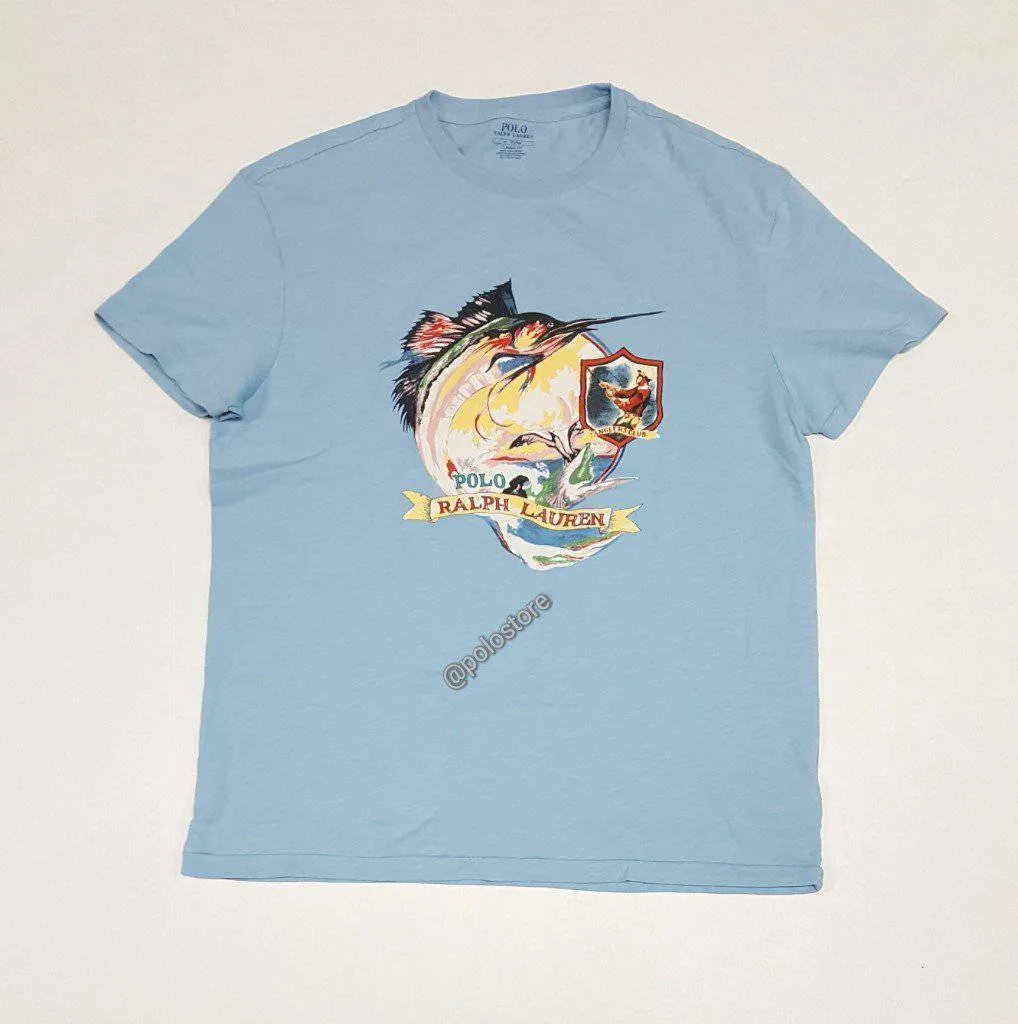 Nwt Polo Ralph Lauren Blue Marlin Classic Fit Tee