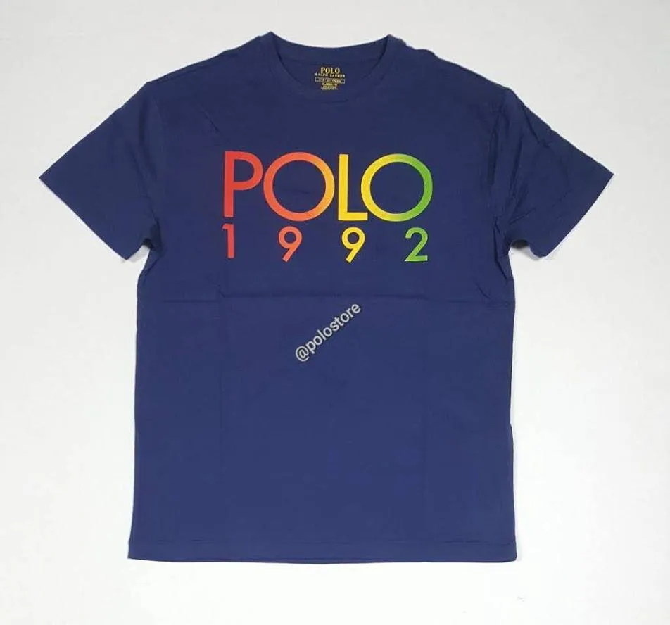 Nwt Polo Ralph Lauren Navy 1992 Classic Fit Tee