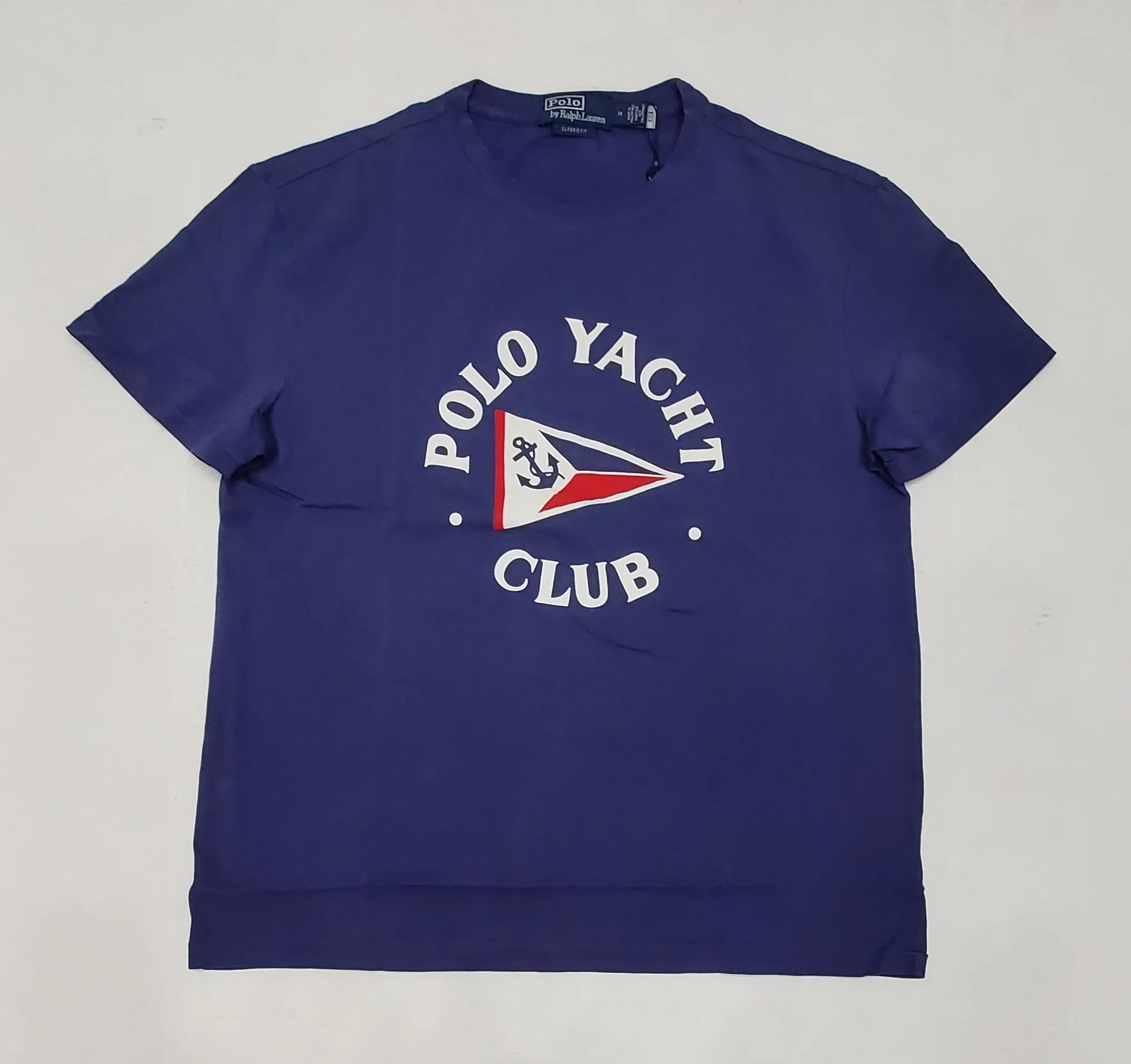 Nwt Polo Ralph Lauren Navy Yacht Club Classic Fit Tee