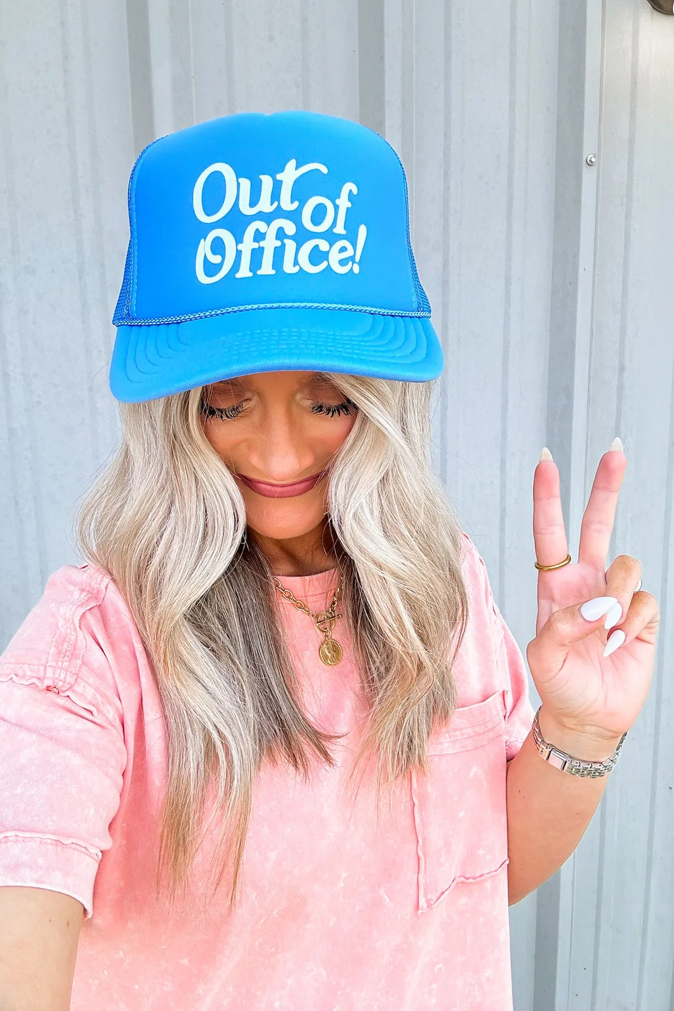 Out of Office Graphic Trucker Hat