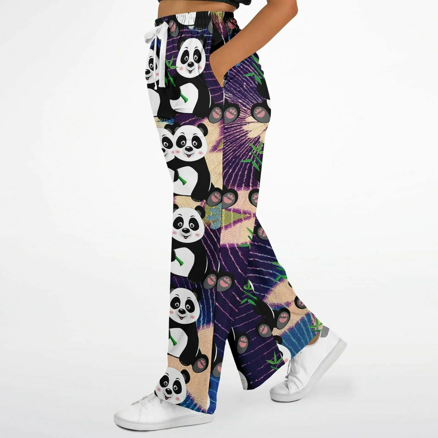 Panda Surprise Stretchy Phat Bellbottoms