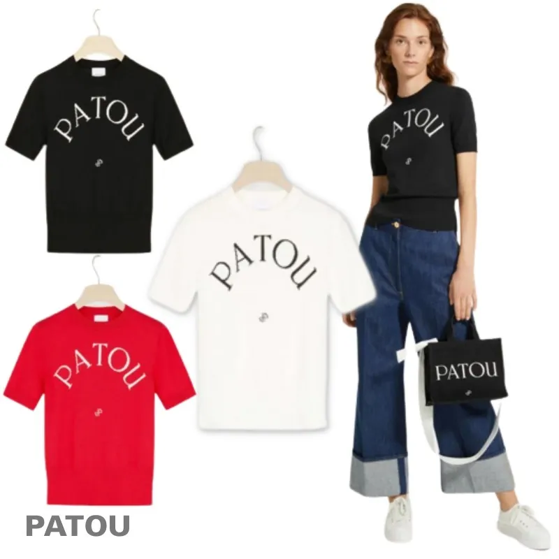 PATOU  |Short Sleeves V-neck & Crew neck