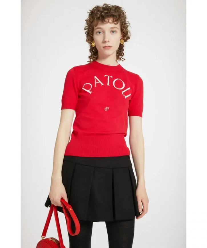 PATOU  |Short Sleeves V-neck & Crew neck