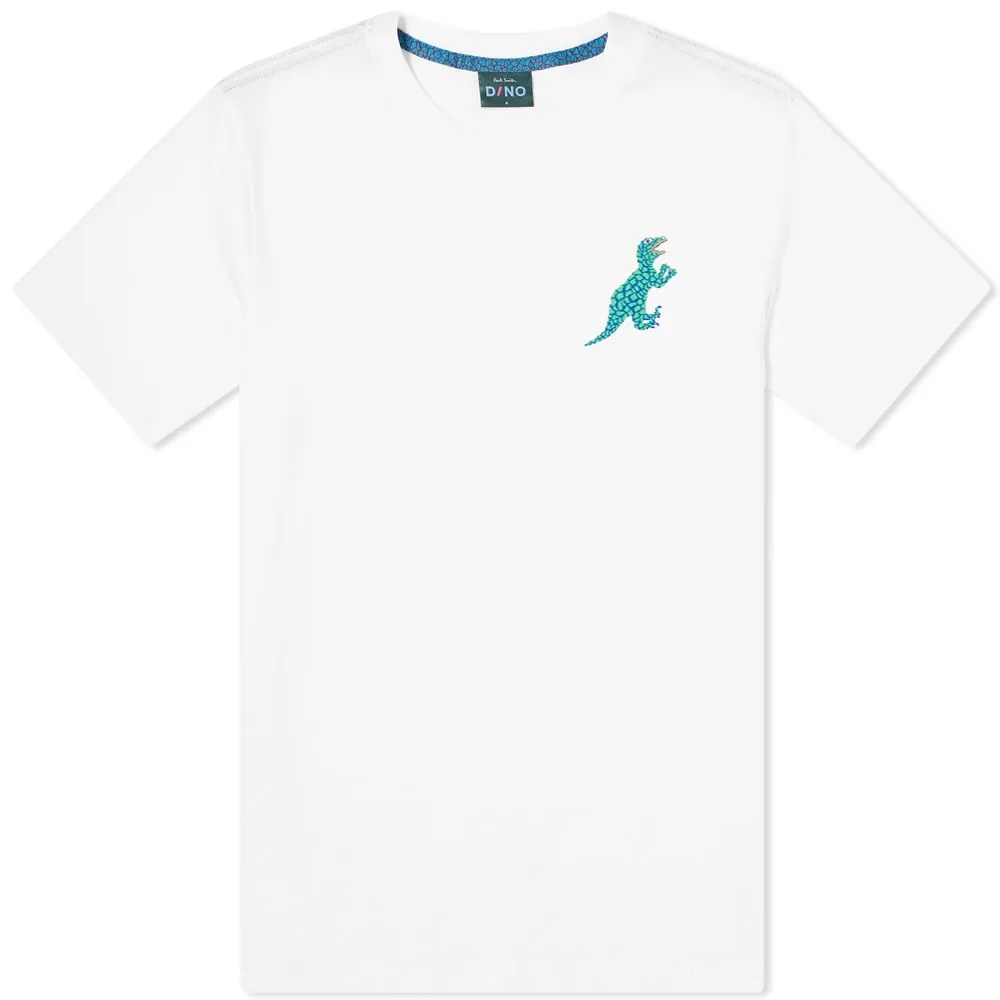 Paul Smith Small Dino T-ShirtWhite