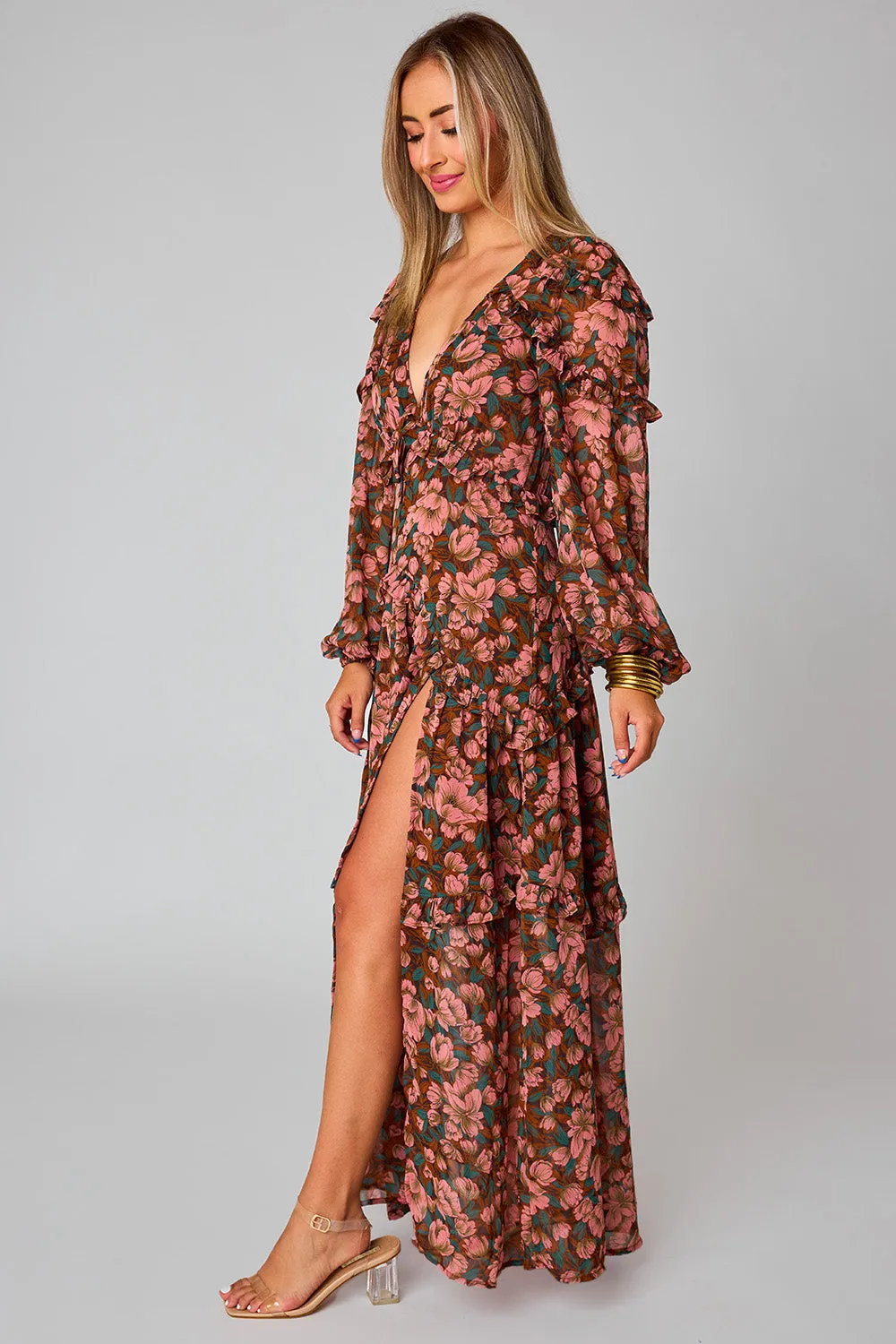 Pia Long Sleeve Maxi Dress