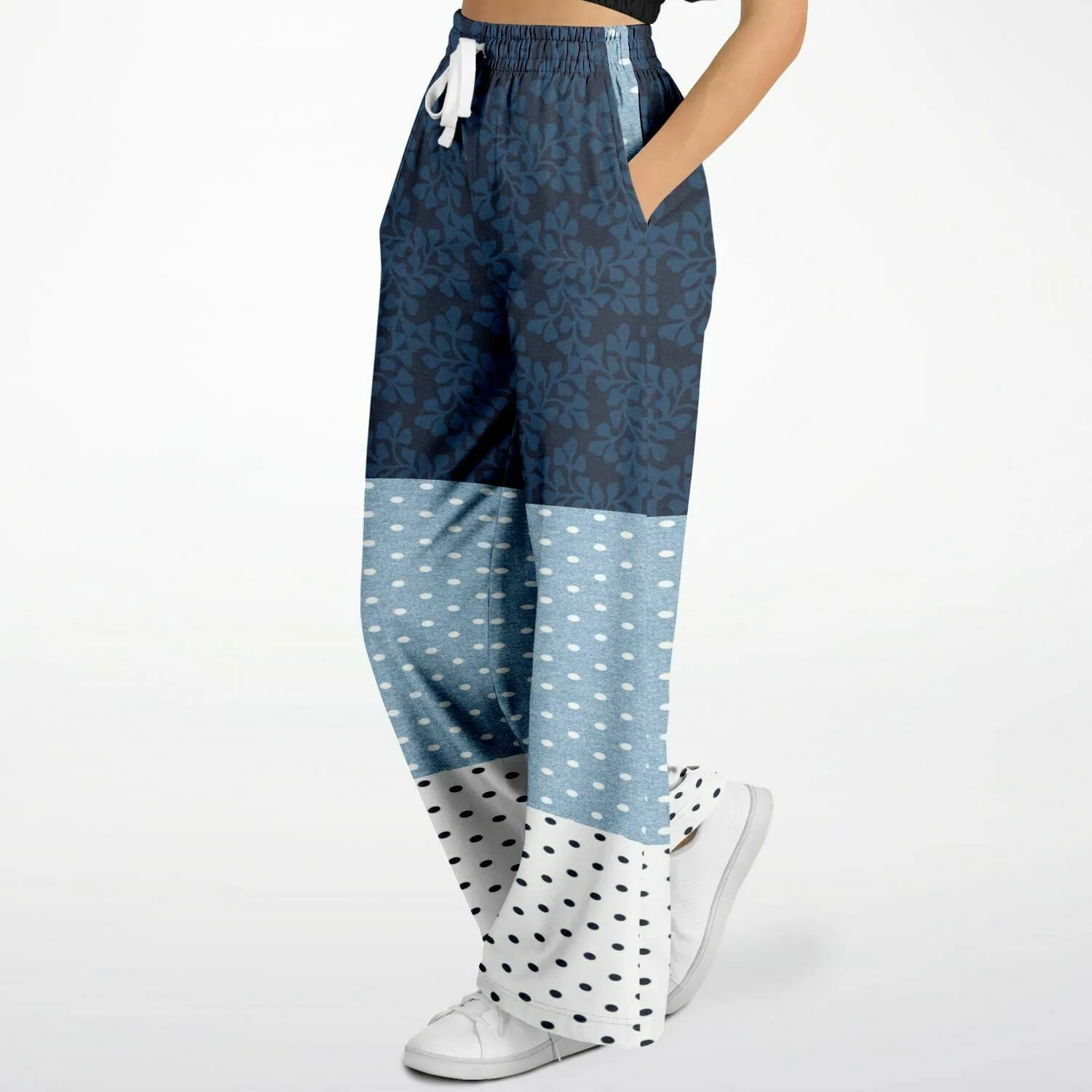 Pompidou Eco-Poly Stretchy Phat Bellbottoms