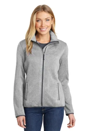 Port Authority L232 Ladies Sweater Fleece Jacket