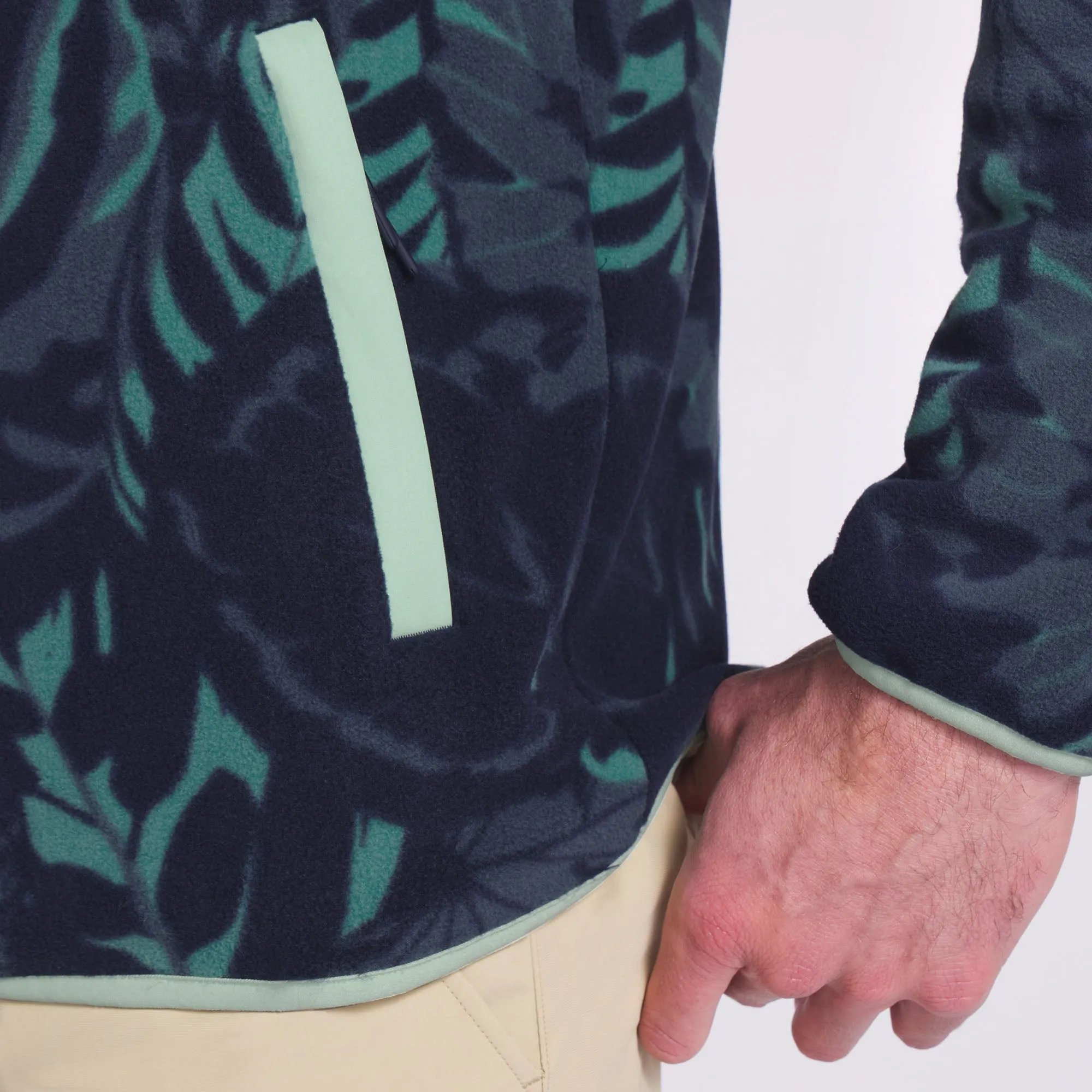 Puma x PTC Half Zip Palm Fleece Golf Jacket