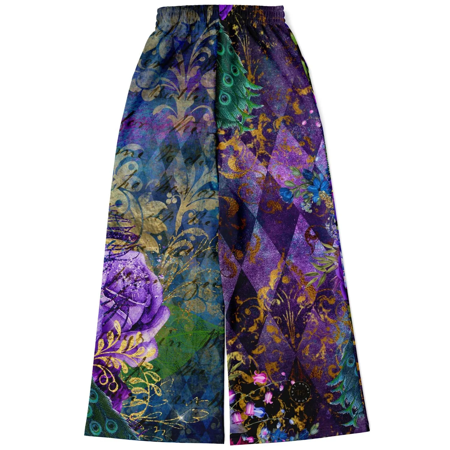 Purple Fusion Eco-Poly Stretchy Phat Bellbottoms