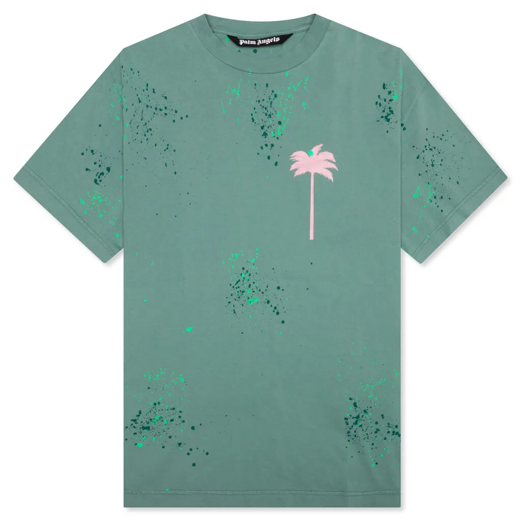 PXP Painted Classic Tee - Green/Pink