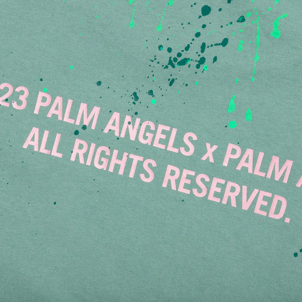 PXP Painted Classic Tee - Green/Pink