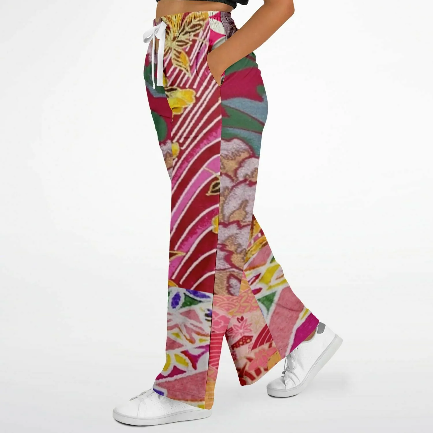 Queen Lili'uokalani Eco-Poly Stretchy Phat Bellbottoms