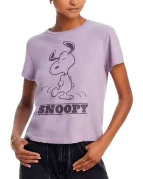 Re/Done Dancing Snoopy Classic Tee