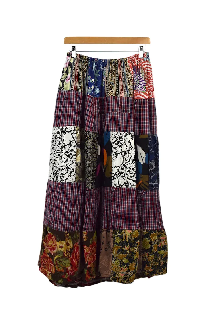 Reworked Patchwork Skirt