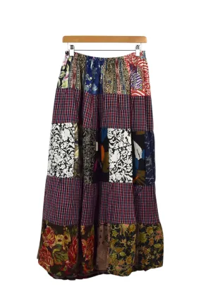 Reworked Patchwork Skirt