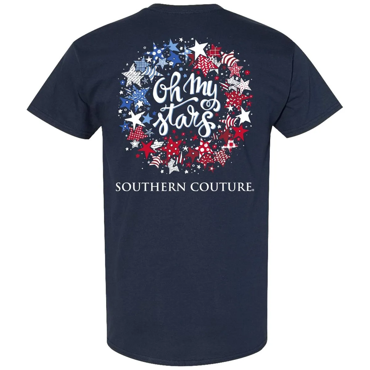 Southern Couture Classic Oh My Stars USA T-Shirt