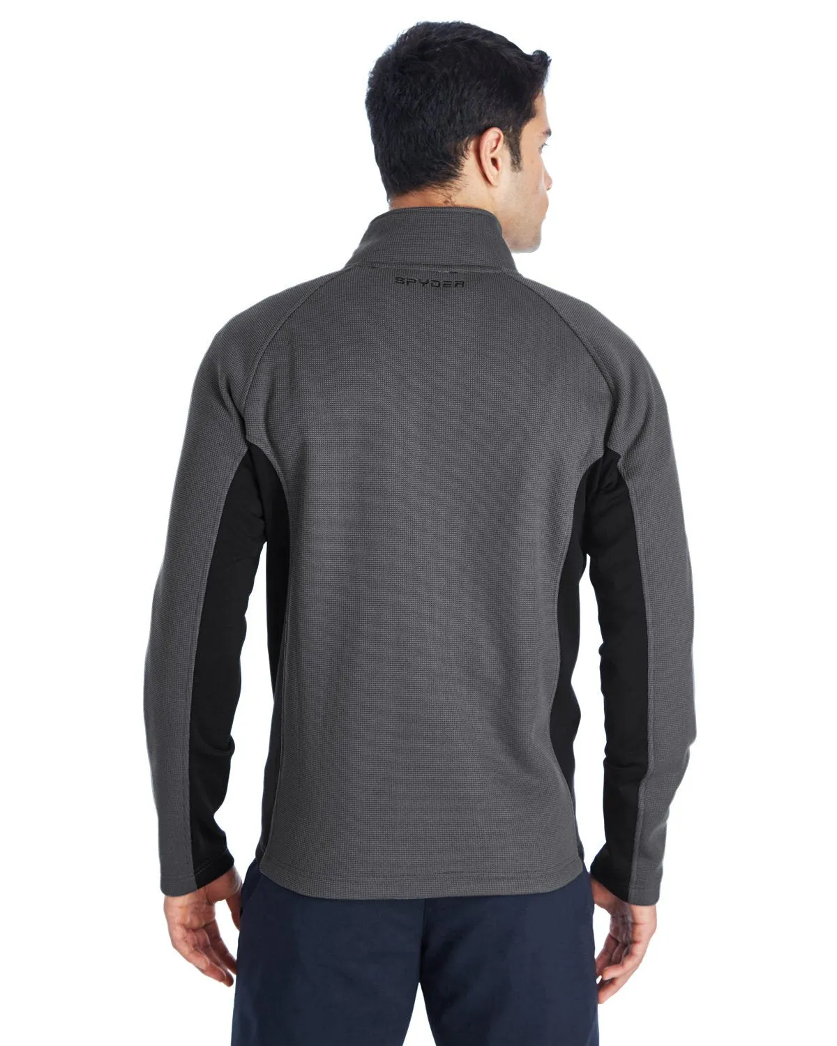 Spyder Constant Full Zip Sweater Fleece Polar/ Blk/ Blk 187330 [Mulhern + Kulp]