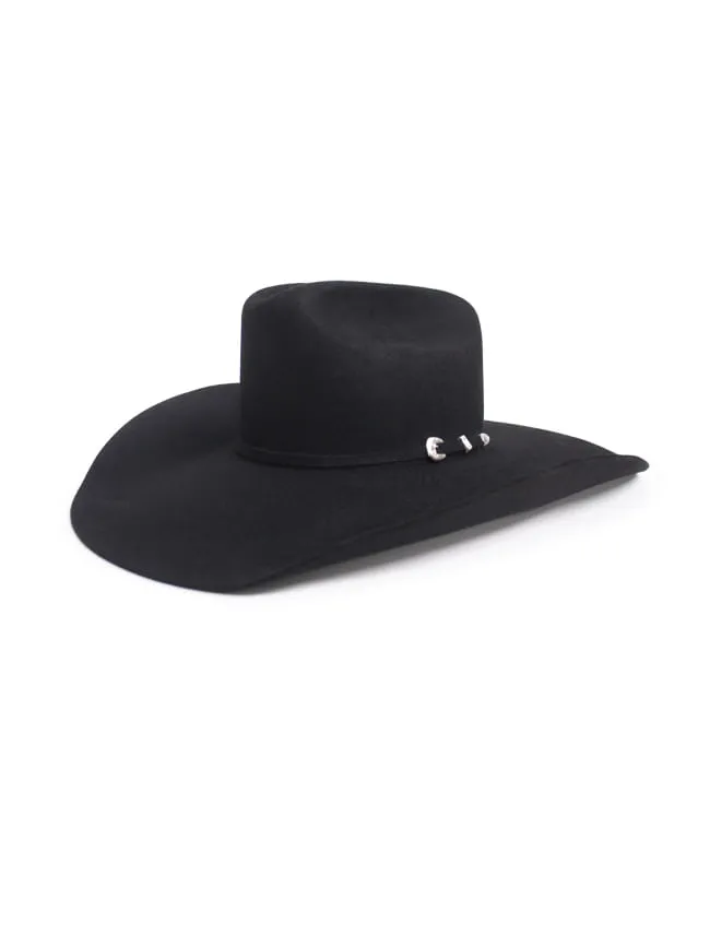 Stetson Mens  6X High Noon Black Felt Hat