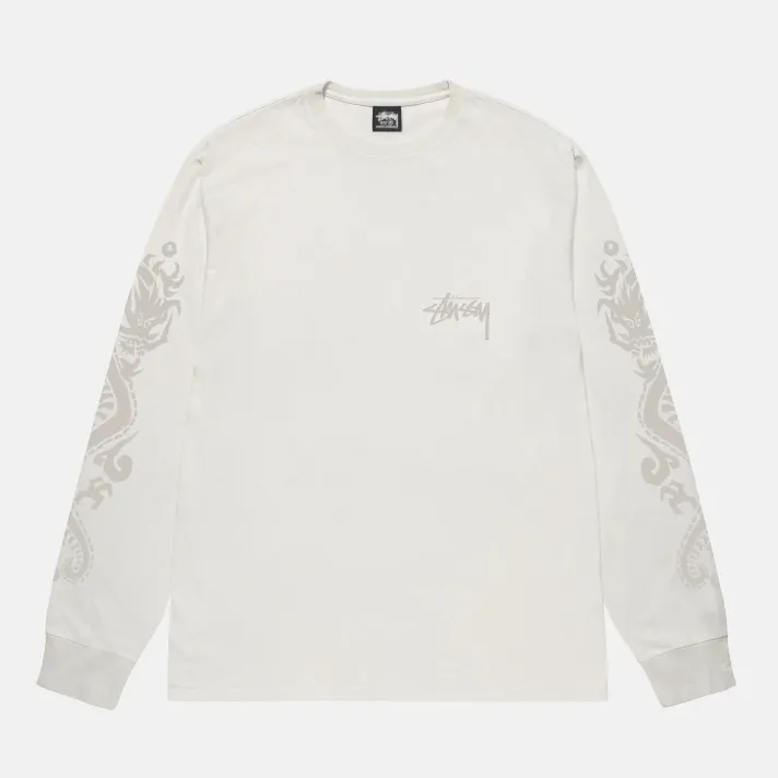 STUSSY  |Unisex Street Style Plain Oversized Long Sleeve T-shirt Logo