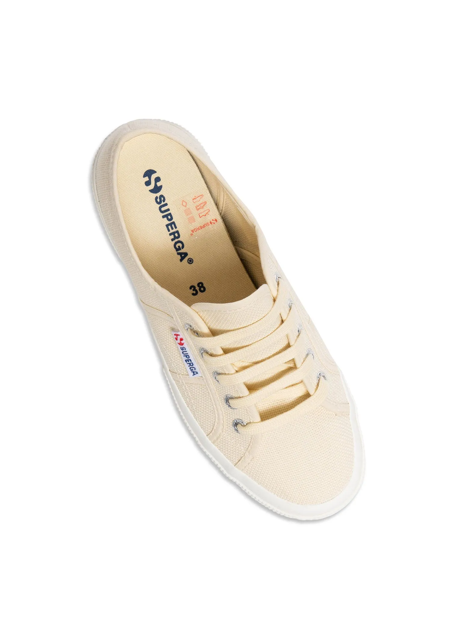 SUPERGA SNEAKER COTU CLASSIC BEIGE EGGSHELL