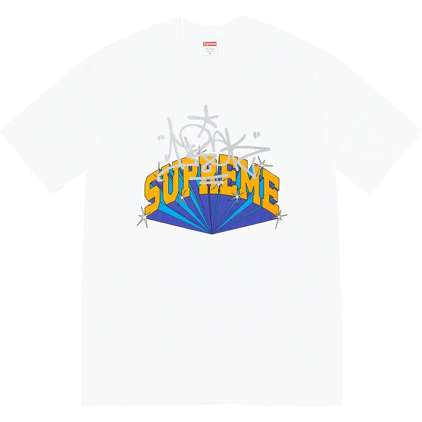 Supreme  |Unisex Street Style Collaboration Plain Cotton Short Sleeves