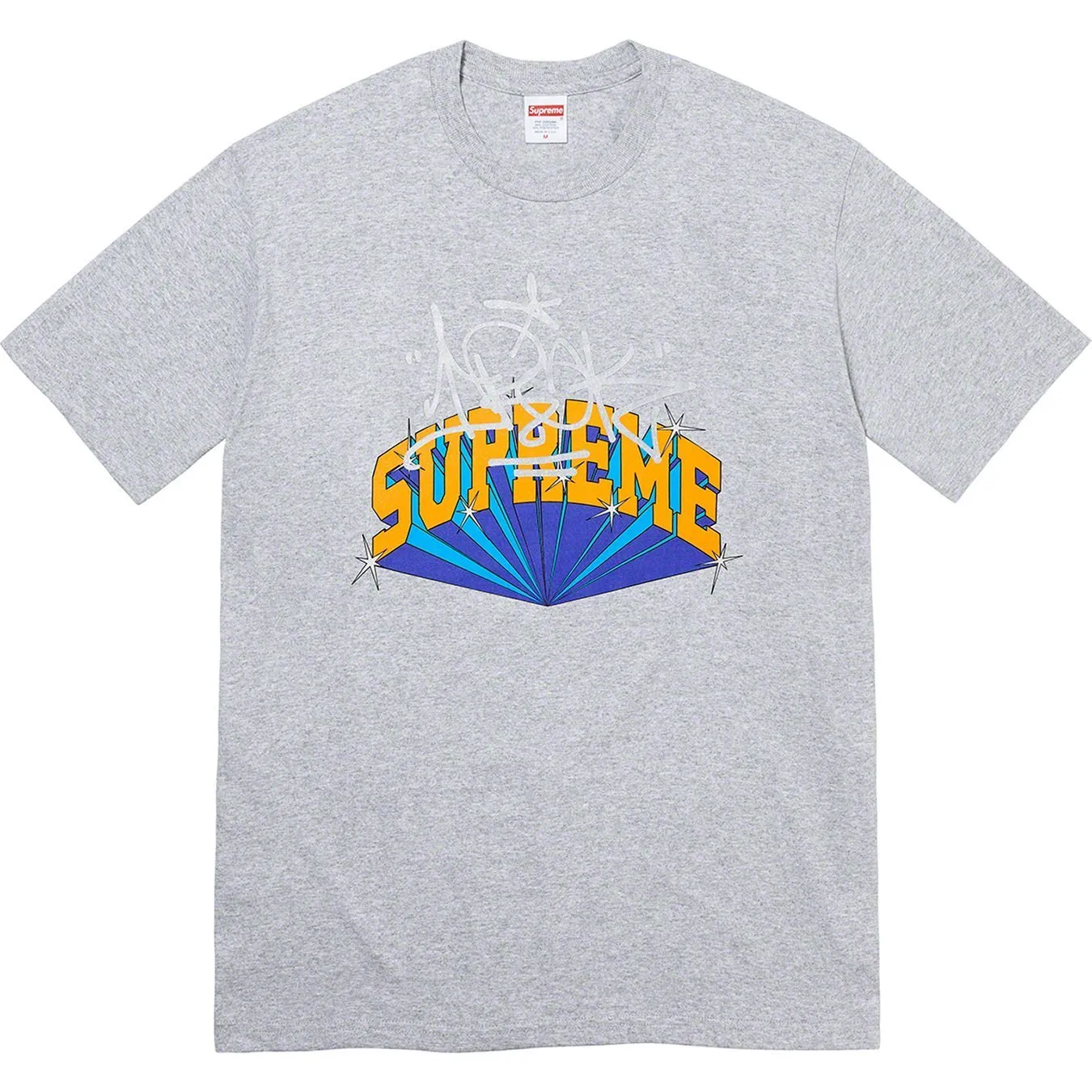 Supreme  |Unisex Street Style Collaboration Plain Cotton Short Sleeves