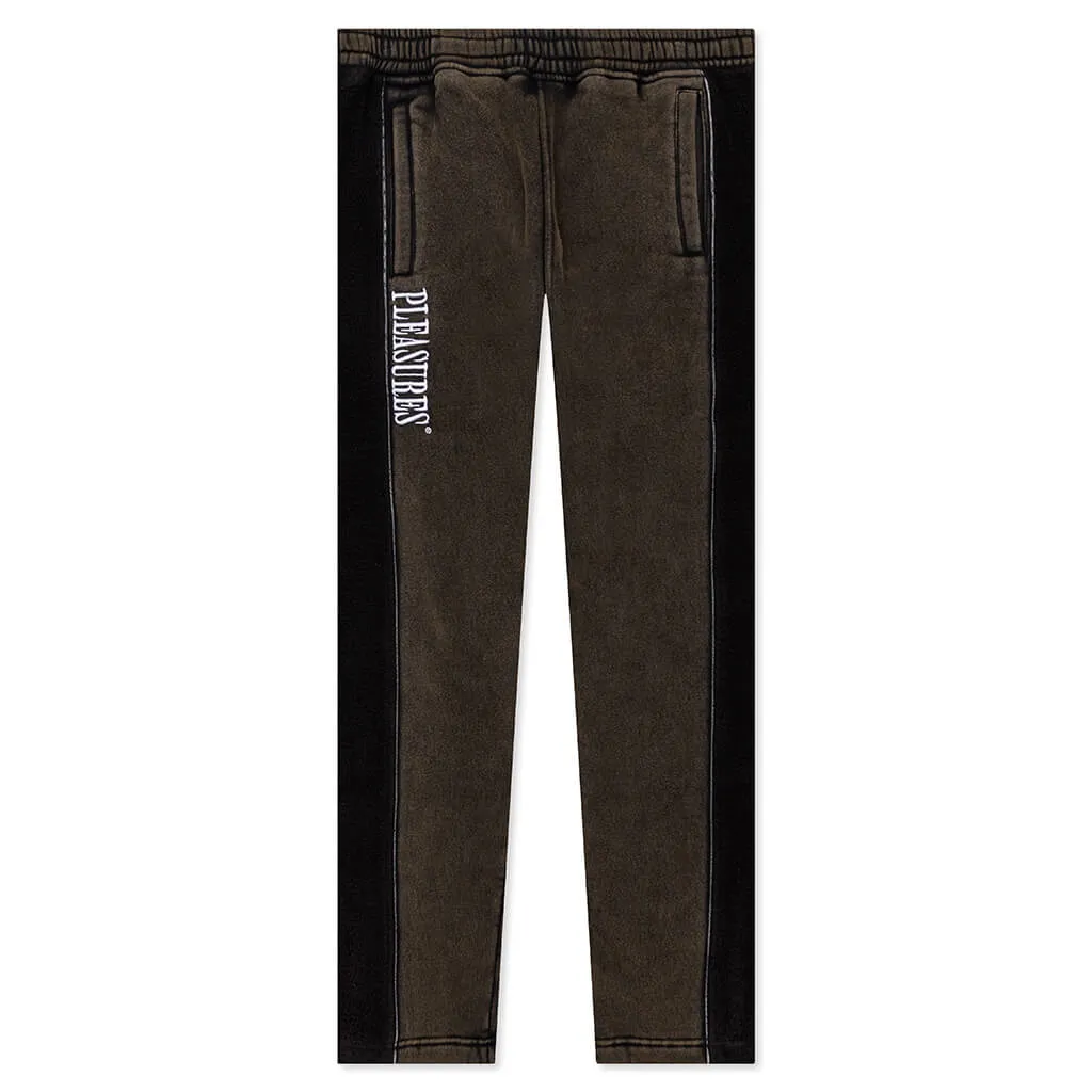 Tapeworm Washed Sweatpant - Black