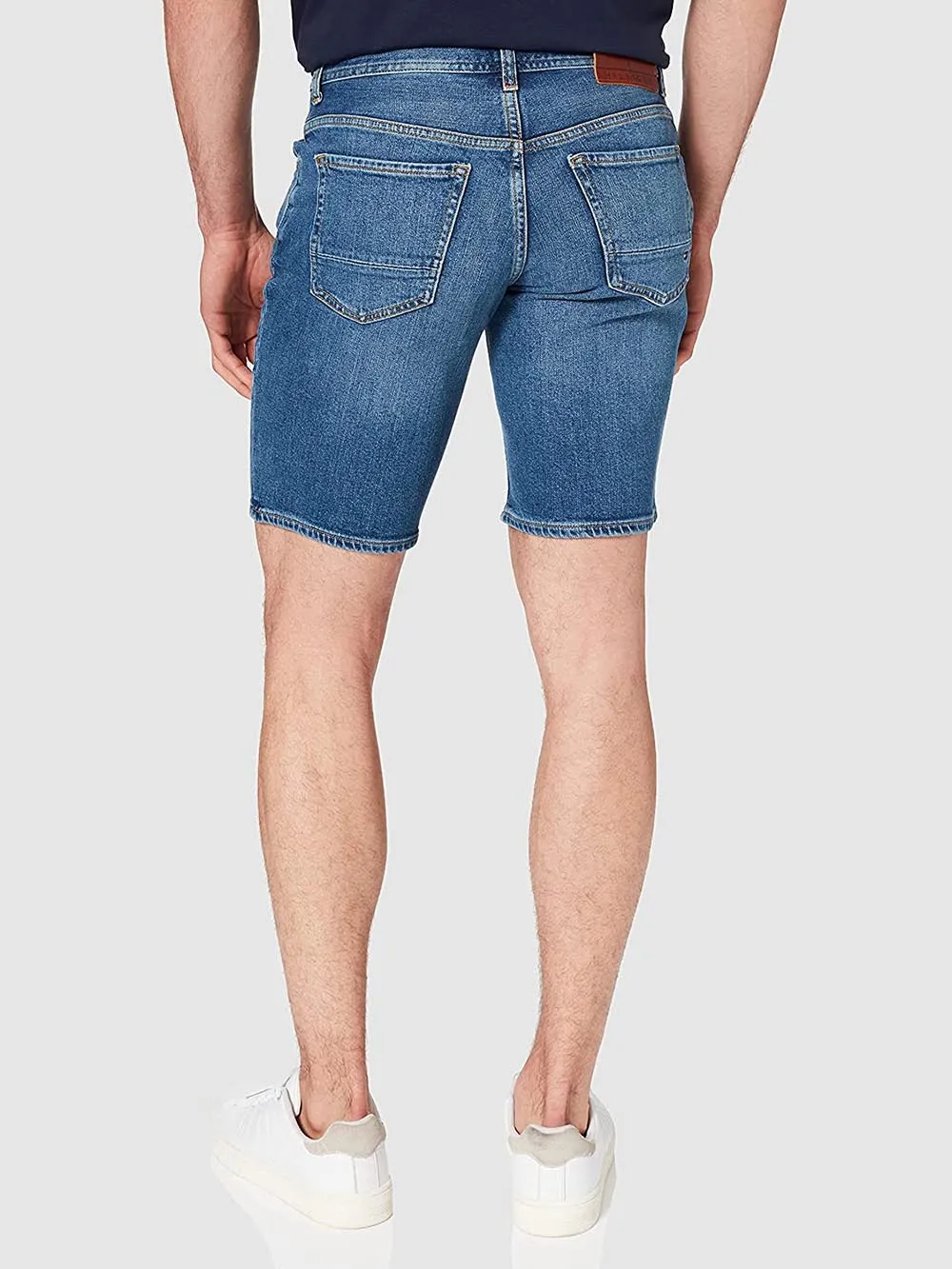 Tommy Hilfiger Bermuda Uomo Mw0mw18035 Brooklyn Short Stone wash