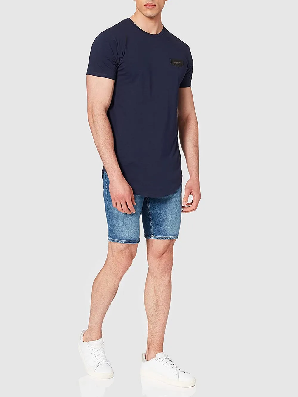 Tommy Hilfiger Bermuda Uomo Mw0mw18035 Brooklyn Short Stone wash