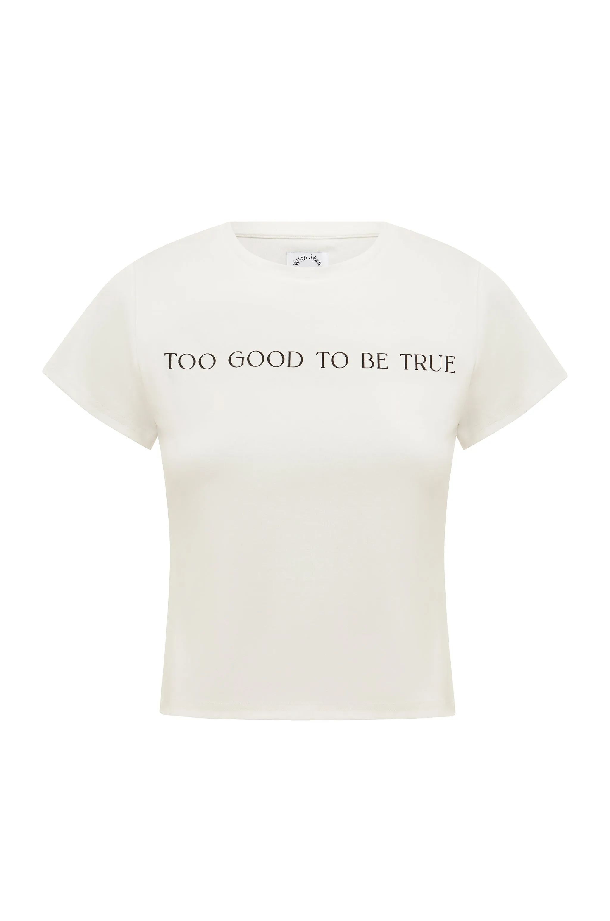 Too Good Tee | White