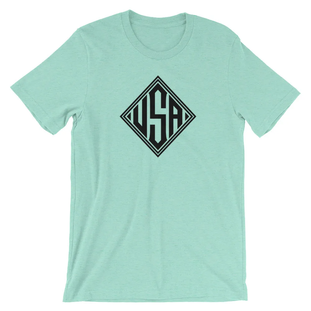 USA Designs - Short-Sleeve Unisex T-Shirt - Diamond