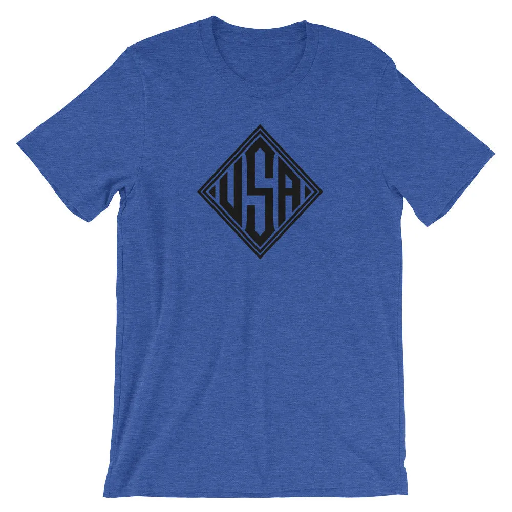 USA Designs - Short-Sleeve Unisex T-Shirt - Diamond