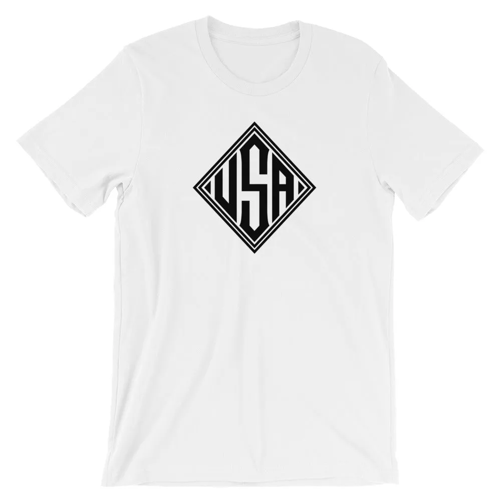 USA Designs - Short-Sleeve Unisex T-Shirt - Diamond