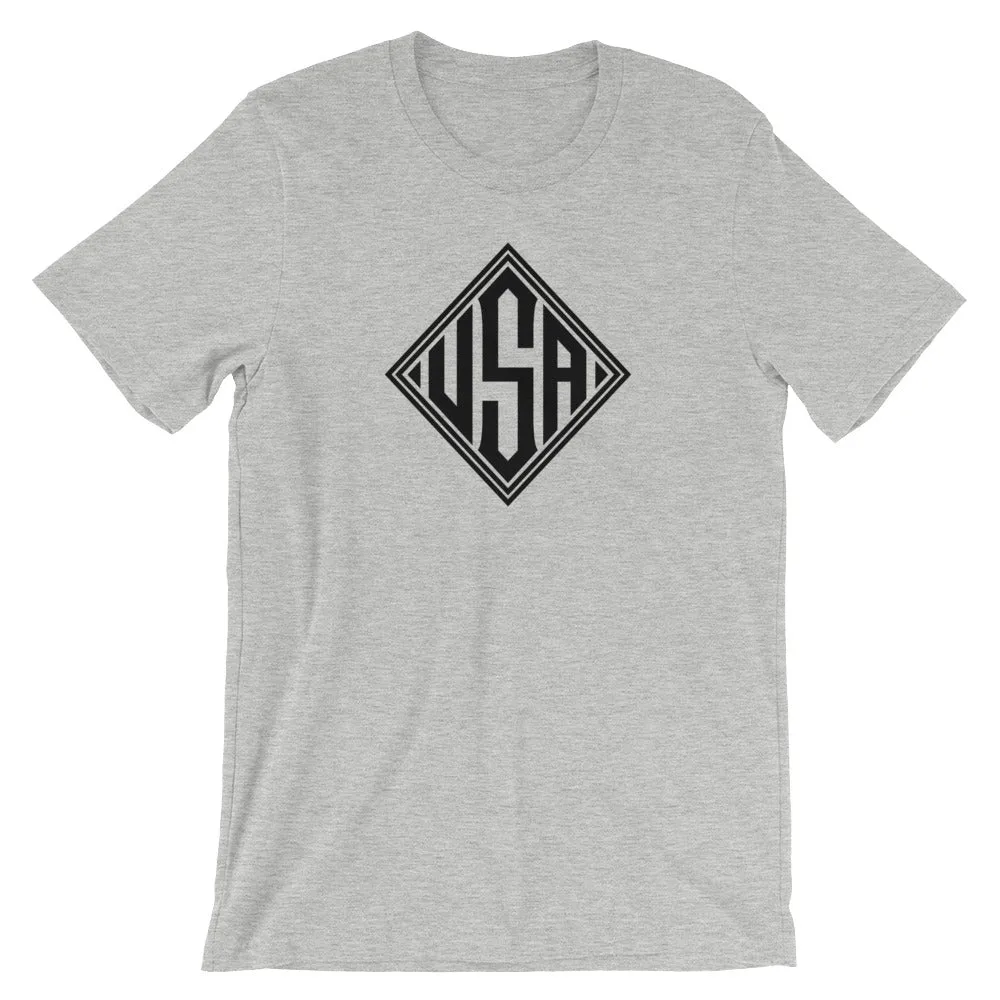 USA Designs - Short-Sleeve Unisex T-Shirt - Diamond