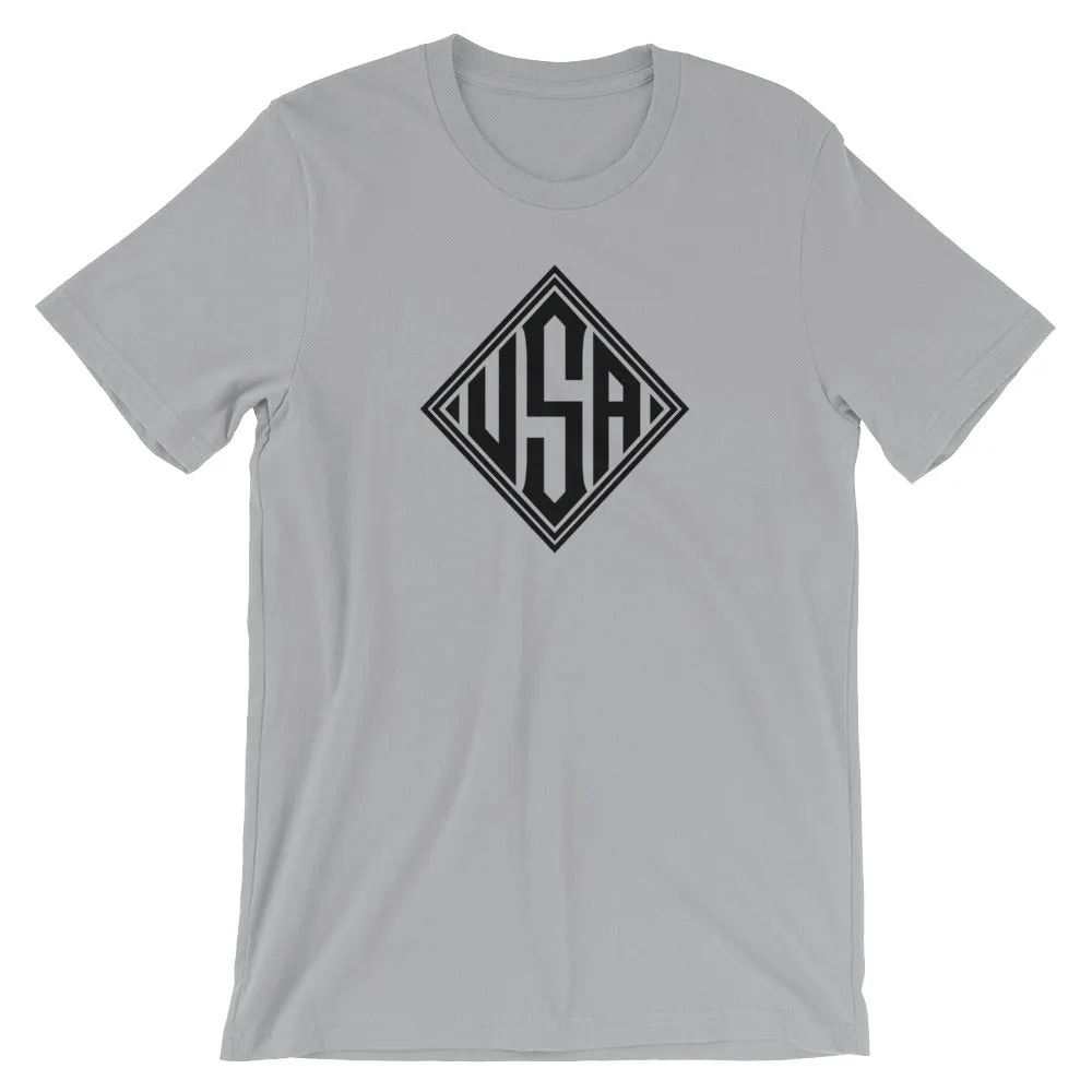 USA Designs - Short-Sleeve Unisex T-Shirt - Diamond