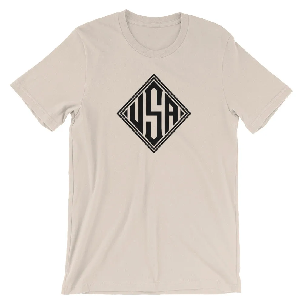 USA Designs - Short-Sleeve Unisex T-Shirt - Diamond