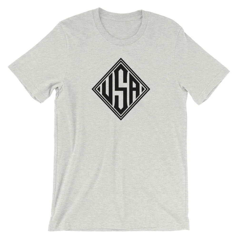 USA Designs - Short-Sleeve Unisex T-Shirt - Diamond