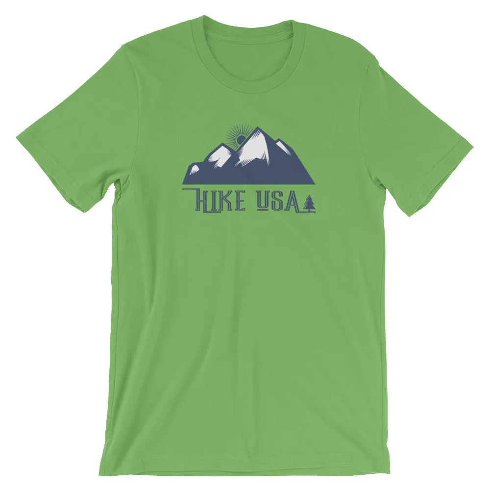 USA Designs - Short-Sleeve Unisex T-Shirt - Hike USA