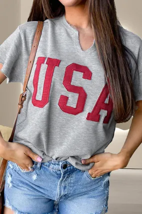 USA Notched T-Shirt