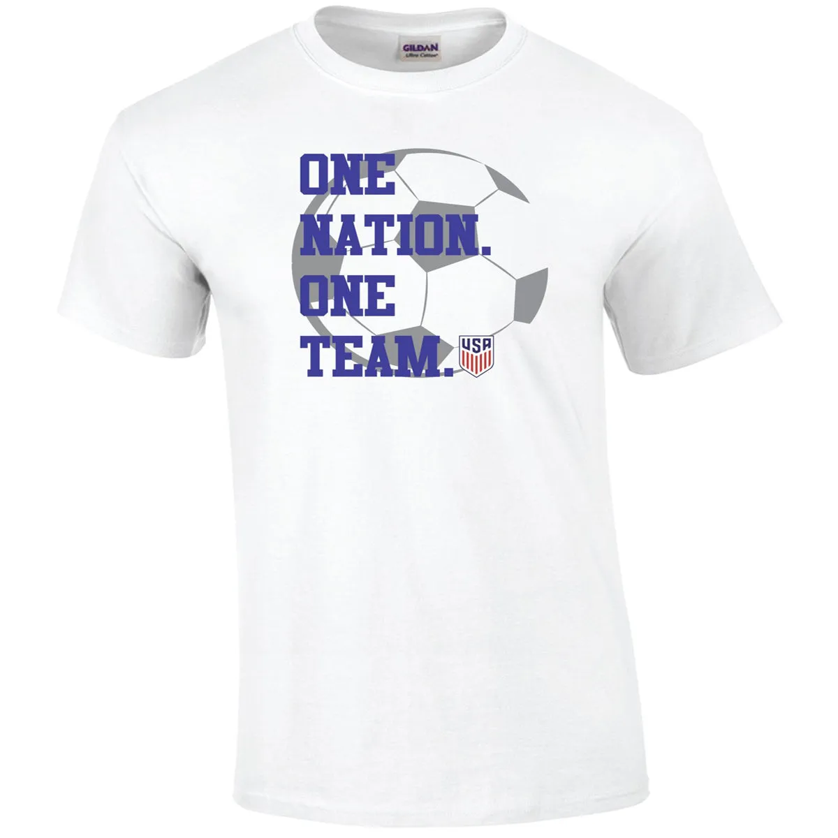 USA Soccer T-Shirt - One Nation One Team