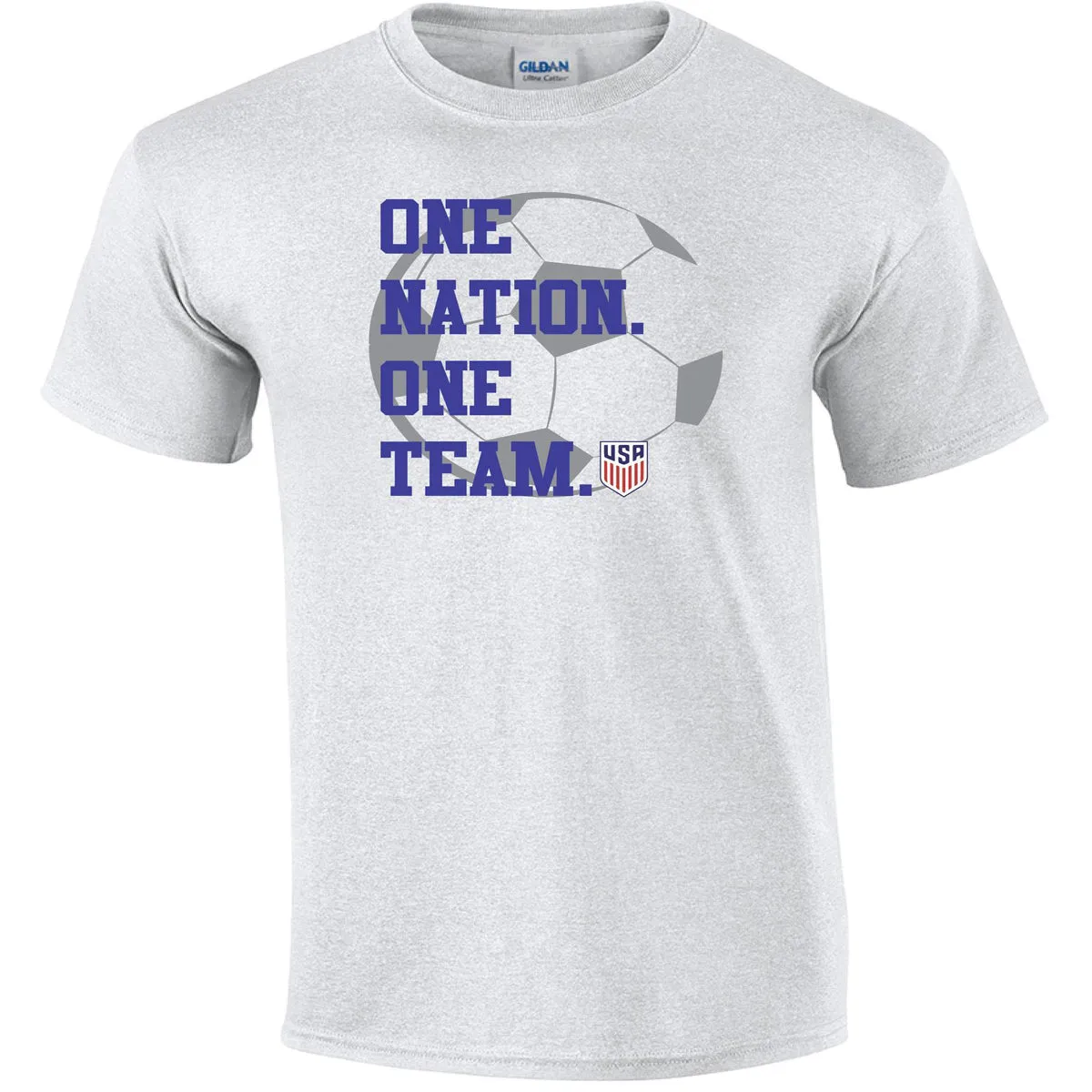 USA Soccer T-Shirt - One Nation One Team