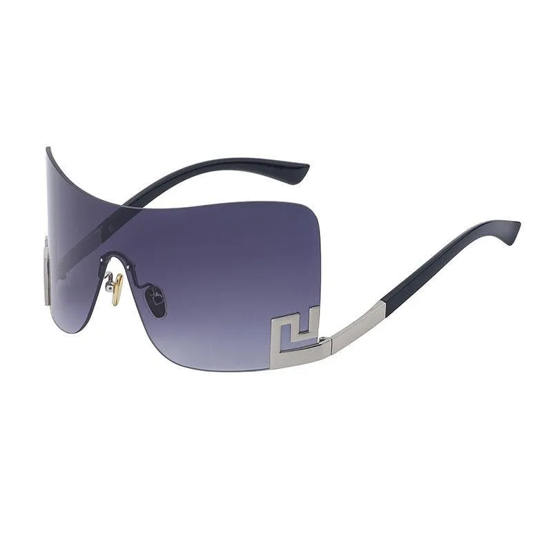 UV Resistant Individual Rimless Women's Sunglasses