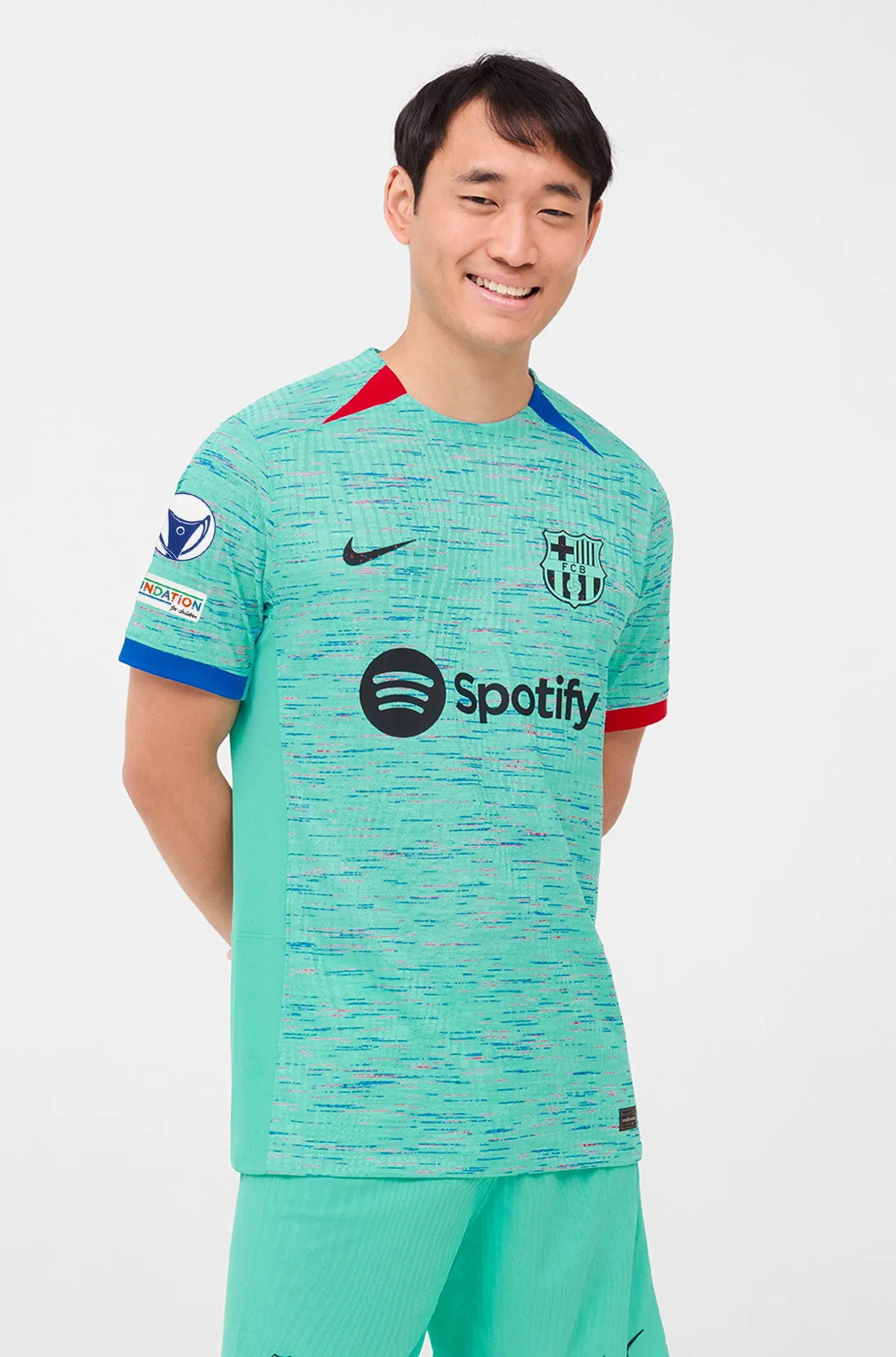 UWCL FC Barcelona third shirt 23/24 Player's Edition - O. BATLLE