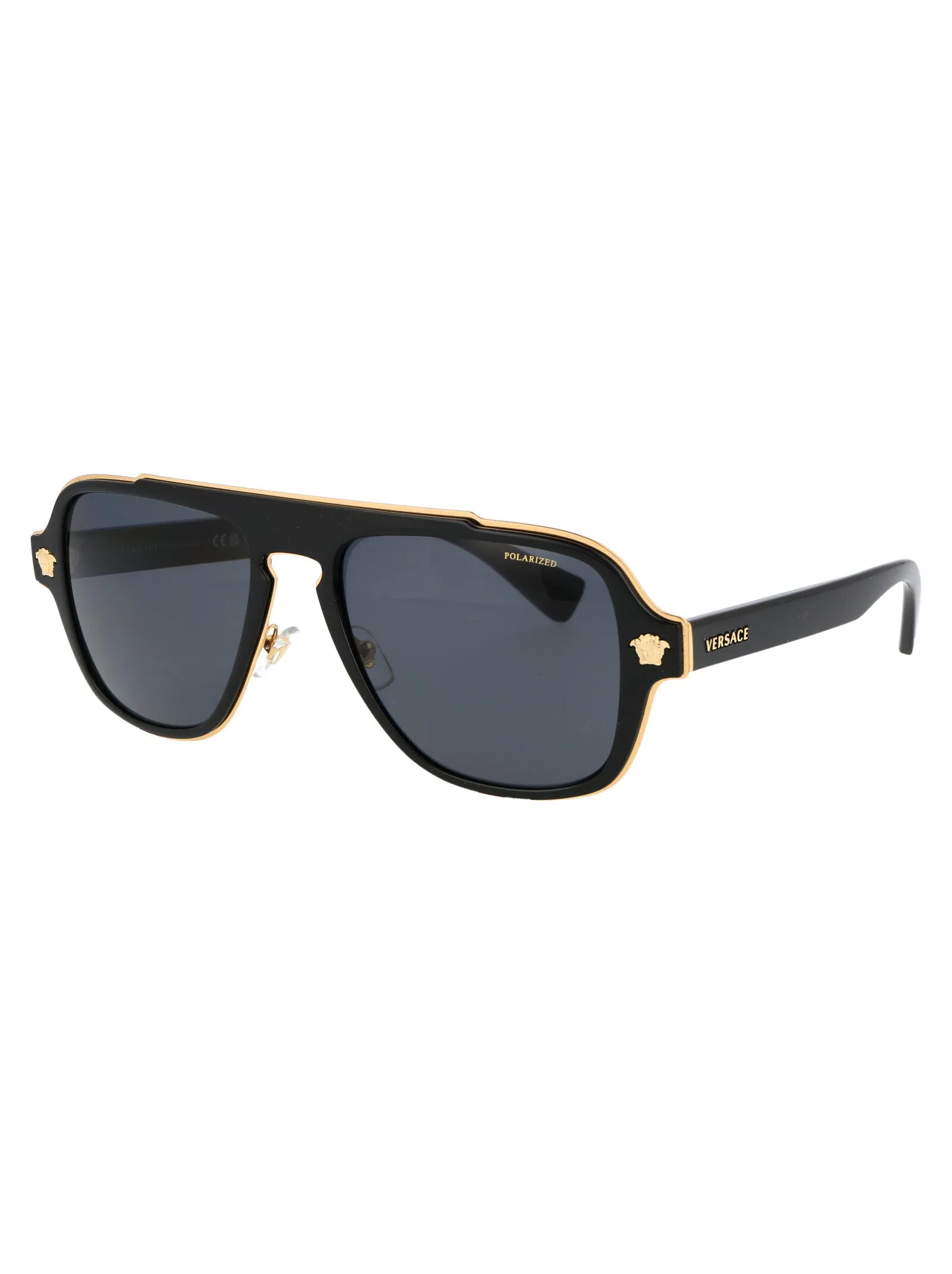 Versace Eyewear Piolt Frame Sunglasses